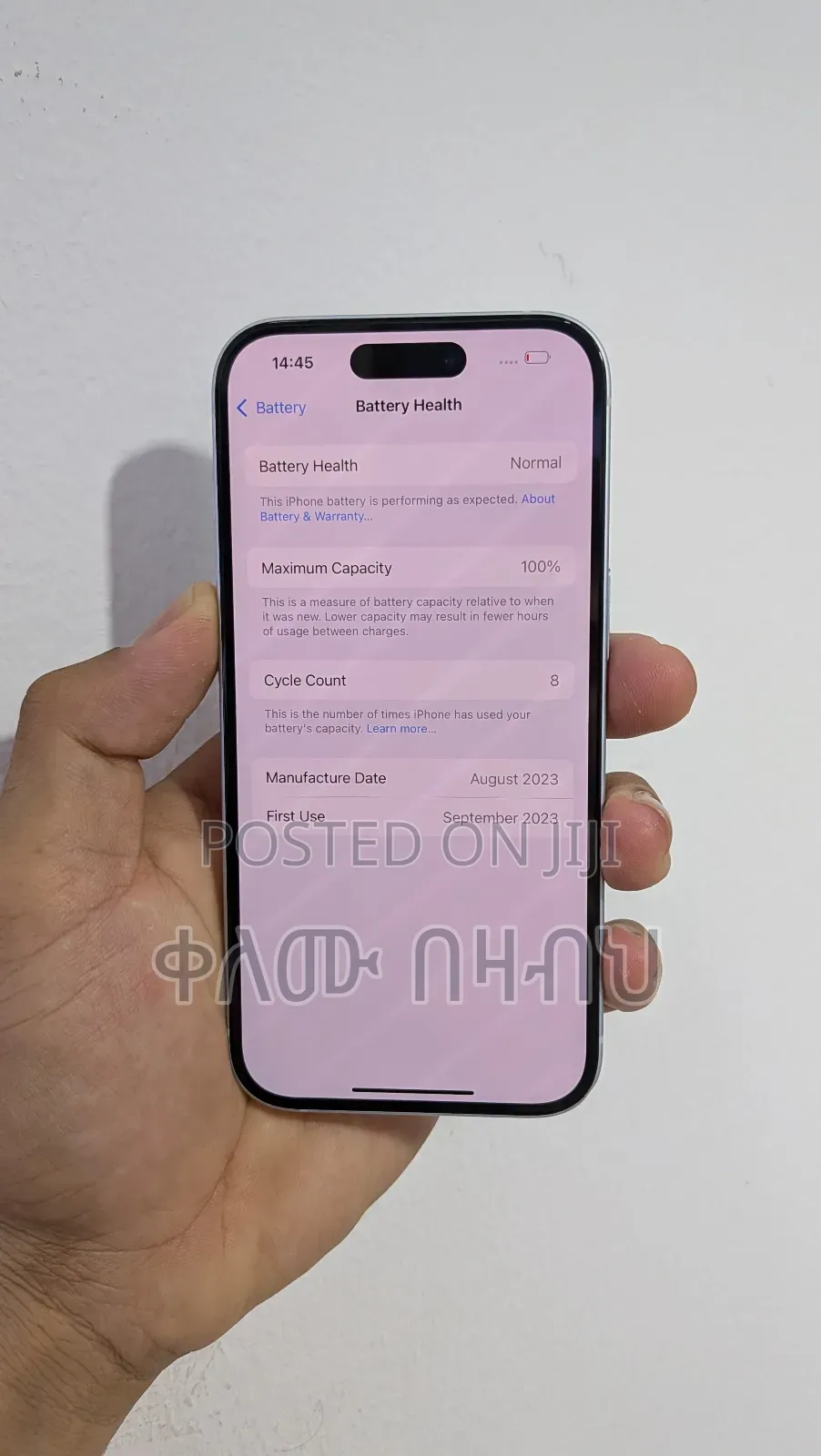 New Apple iPhone 15 128 GB Blue