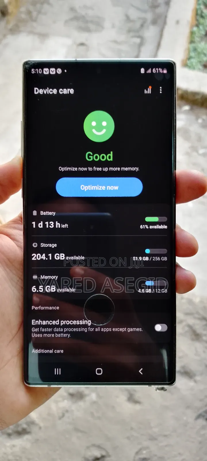 Samsung Galaxy Note10+ 256 GB Gold