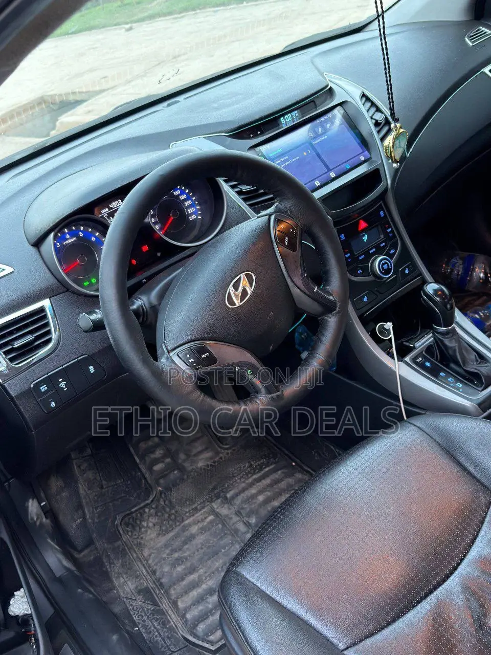 Hyundai Avante 2015 Matt Black