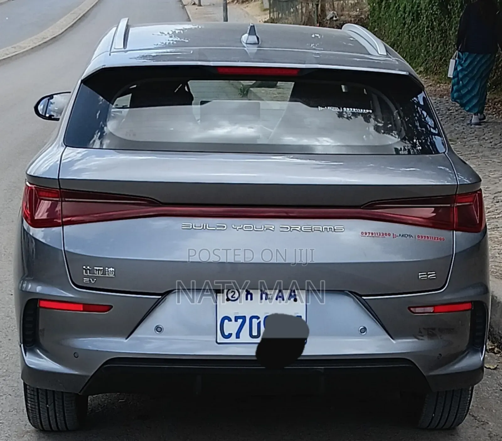 New BYD E2 43 kWh 94 hp FWD 2025 Gray