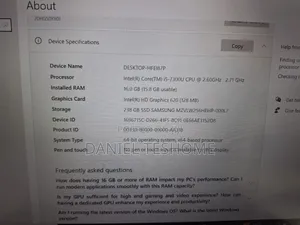 Laptop Lenovo Ideapad 3 16GB Intel Core I5 SSD 256GB