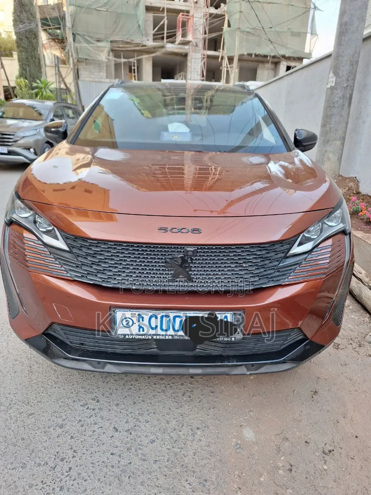 Peugeot 5008 2022 Burgundy