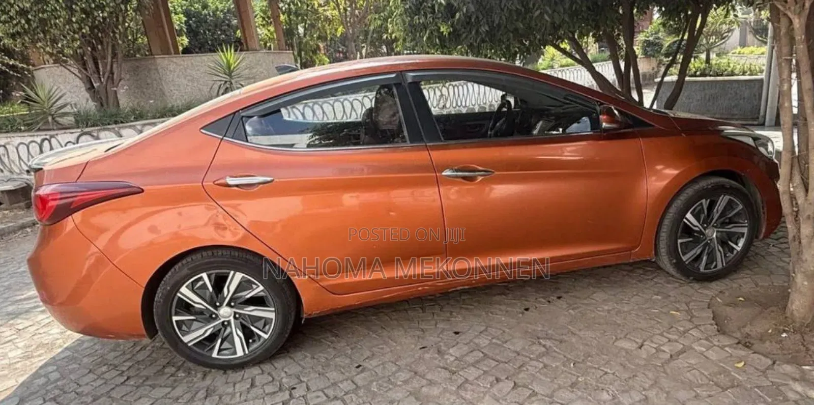 Hyundai Avante 2014 Orange