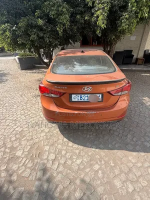 Hyundai Avante 2014 Orange