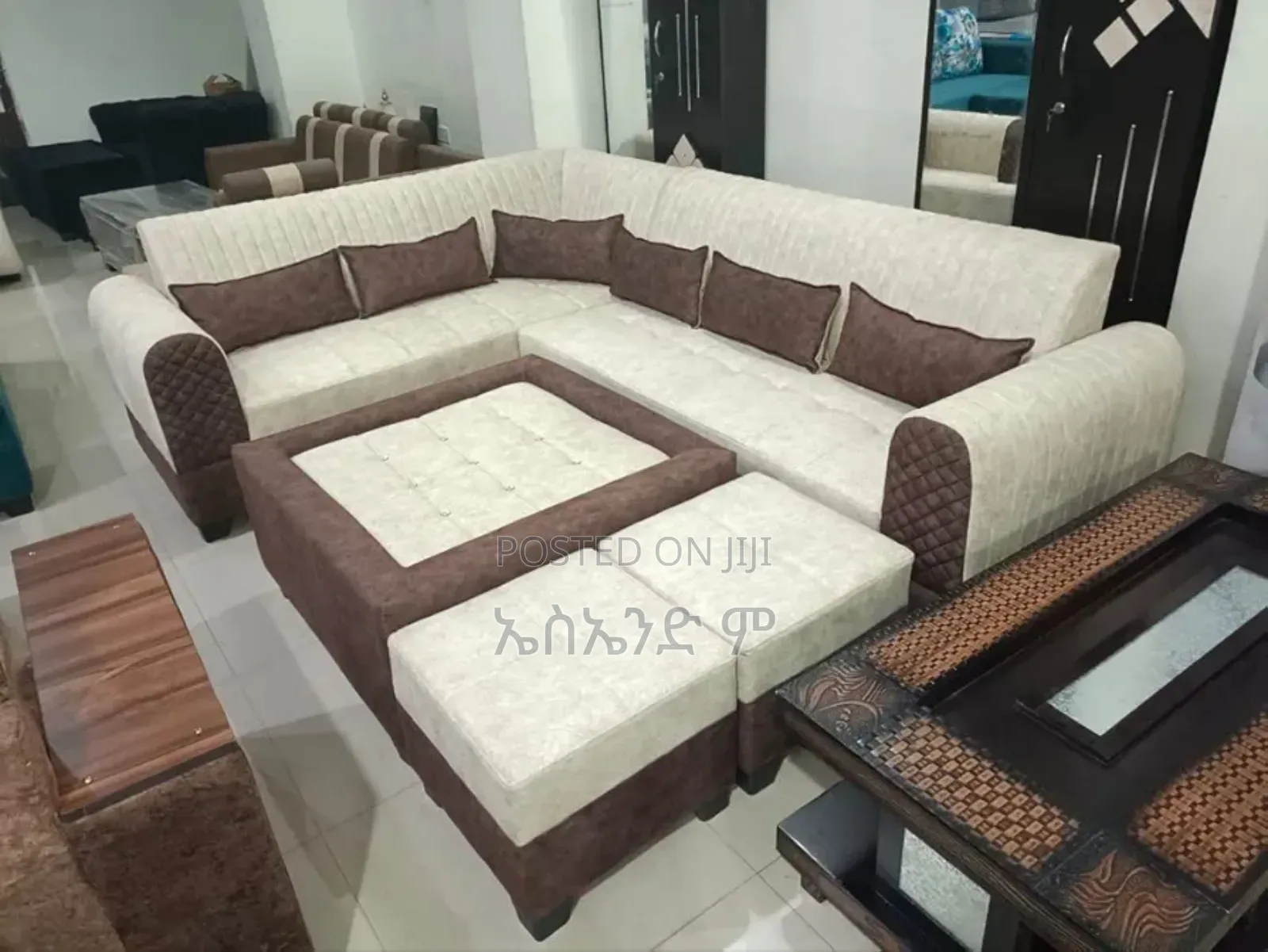 Silk Serenity Sofa Design With Table