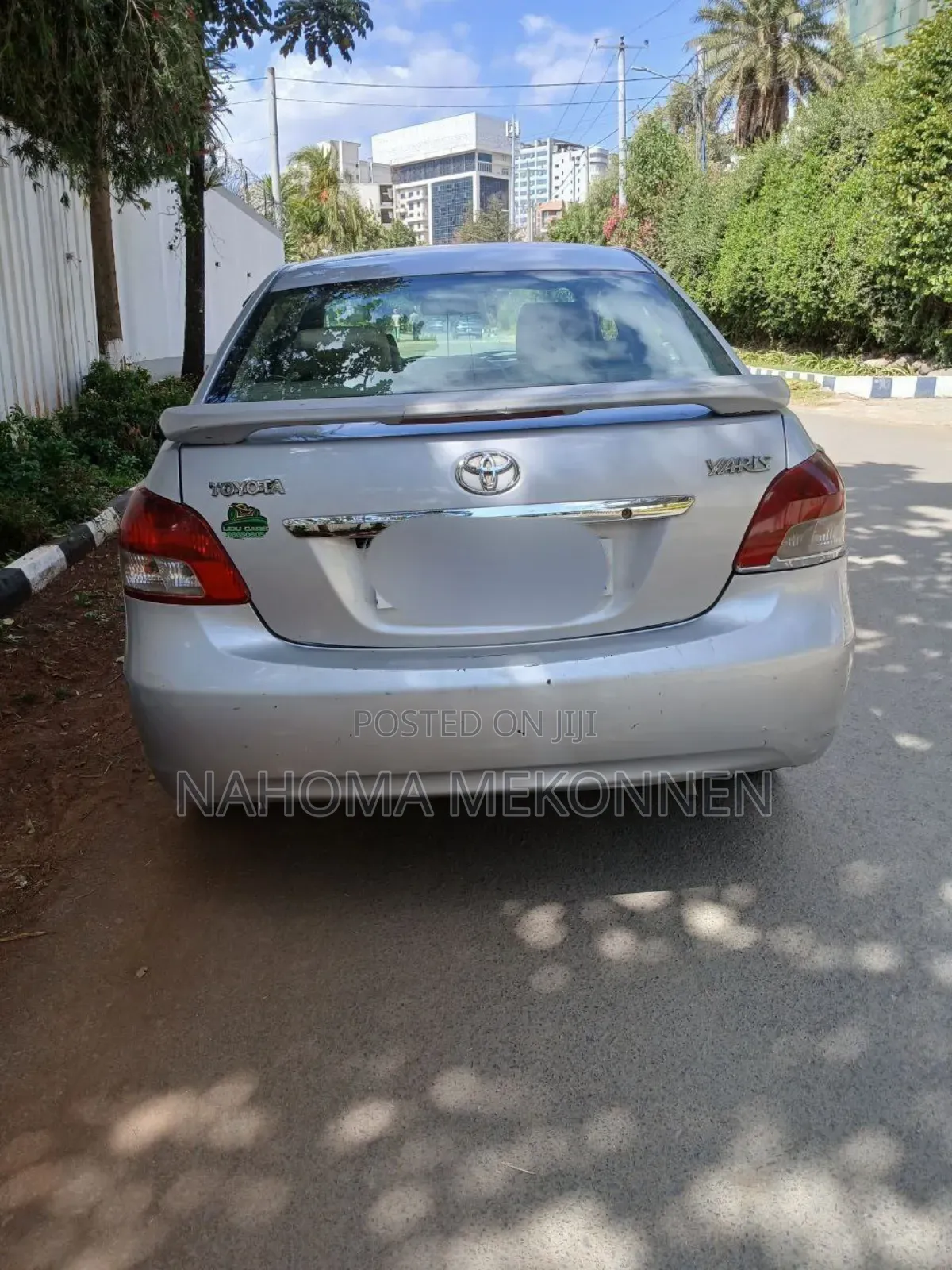 Toyota Belta 2009 Silver