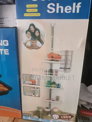 Adjustable Corner Shelf ተገጣጣሚ ኮርነር ሼልፍ