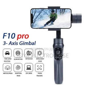 F10 Pro Max 3- Axis Gimbal Stabilizer Face Tracking