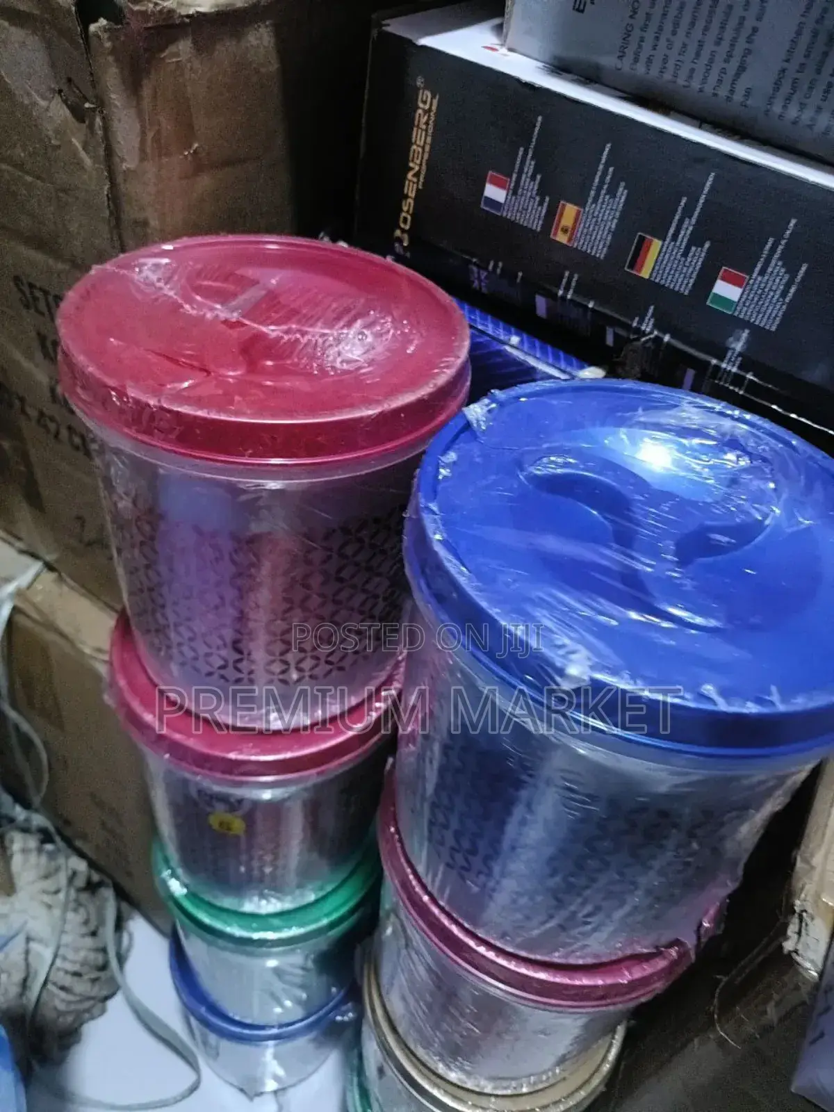 Spice Container የቅመም እና አስቤዛ ማስቀመጫ