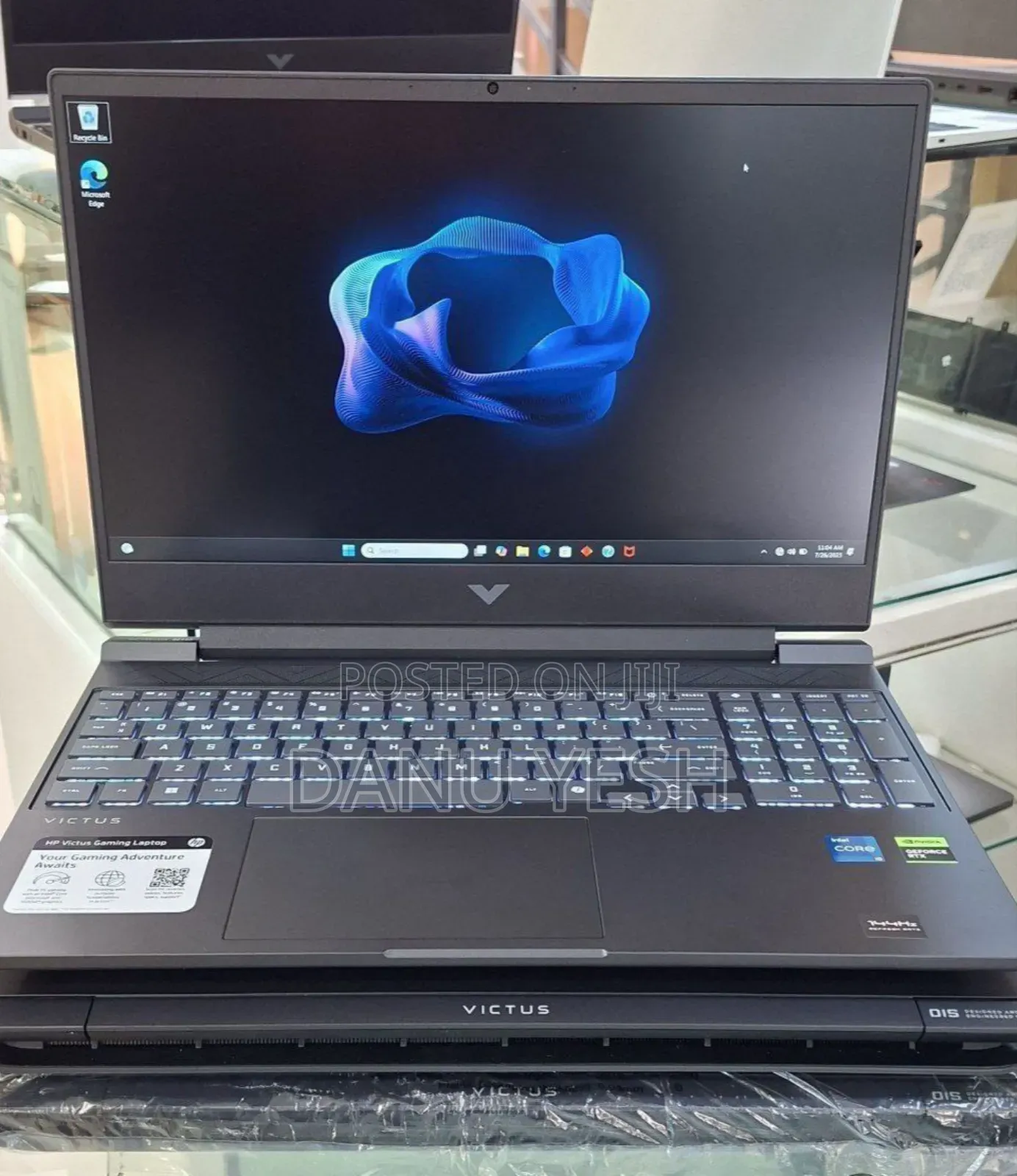 New Laptop HP Victus 15 8GB Intel Core I5 SSD 512GB