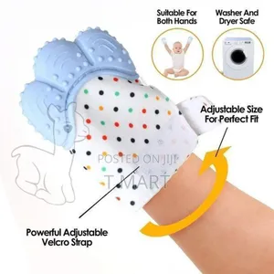 Baby Teether Silicone Gloves