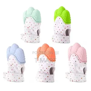 Baby Teether Silicone Gloves