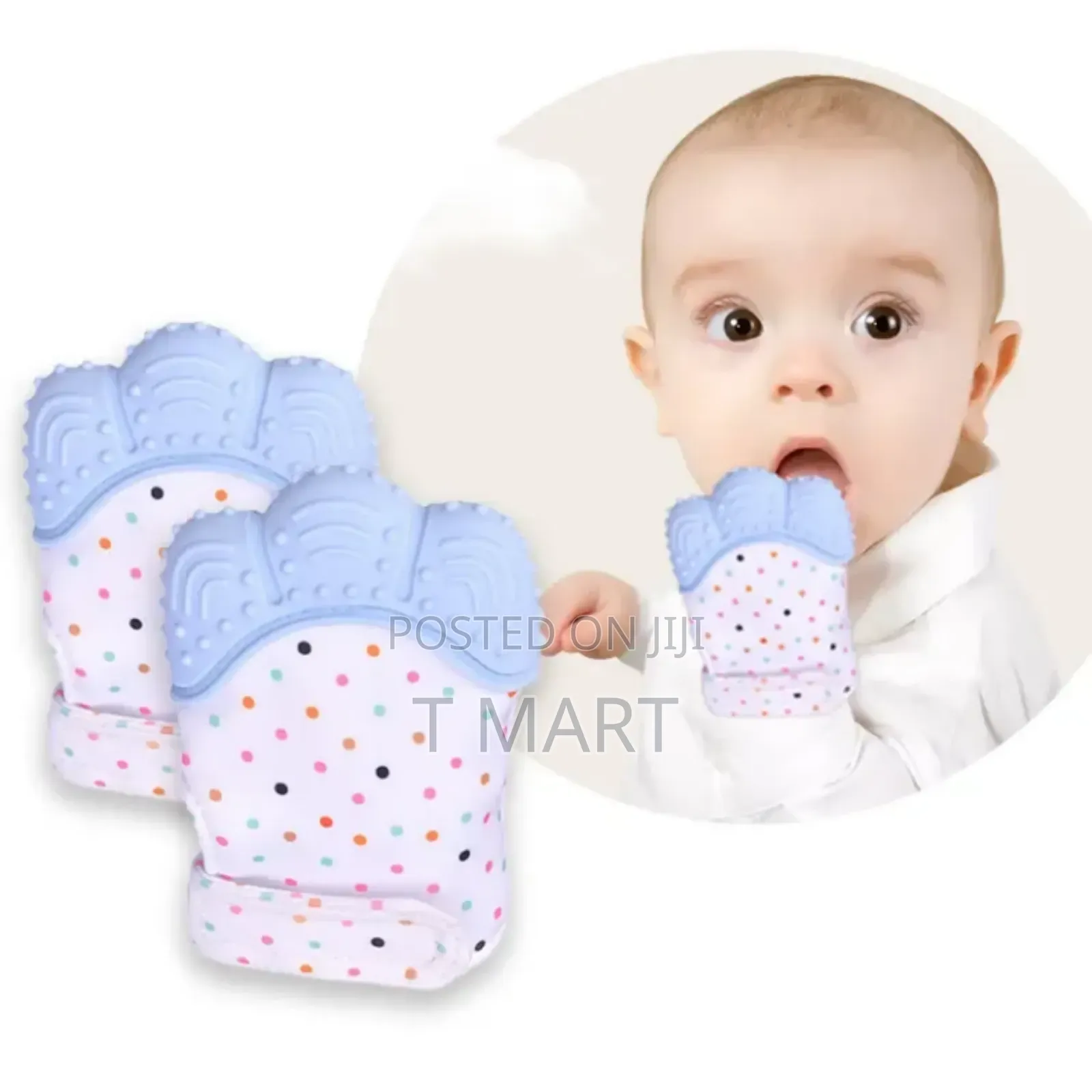 Baby Teether Silicone Gloves