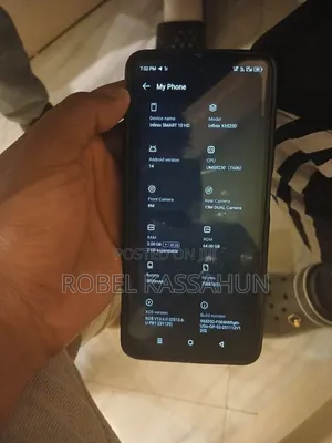 New Infinix Smart 10 64 GB Black