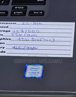 New Laptop Dell Inspiron 11 3000 8GB Intel Core I5 SSD 500GB