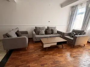 Complete Modern Sofa Set (3+2+1) Coffee Table