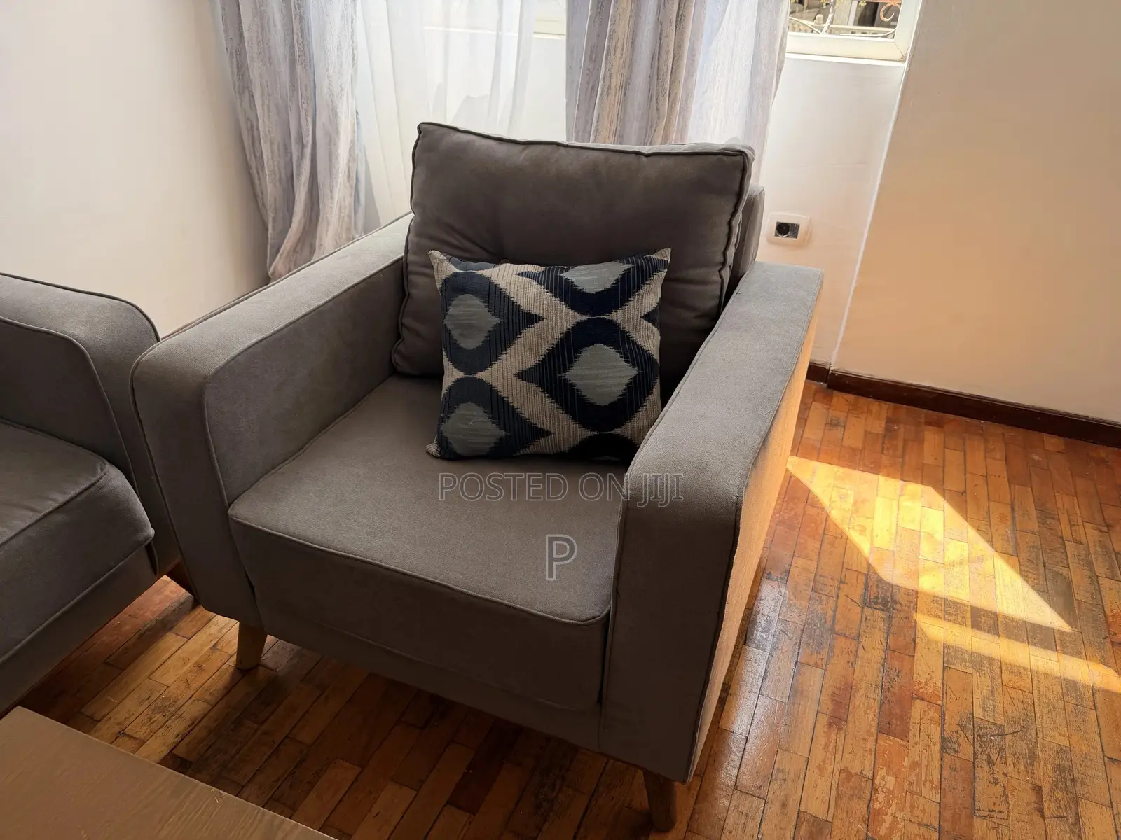 Complete Modern Sofa Set (3+2+1) Coffee Table