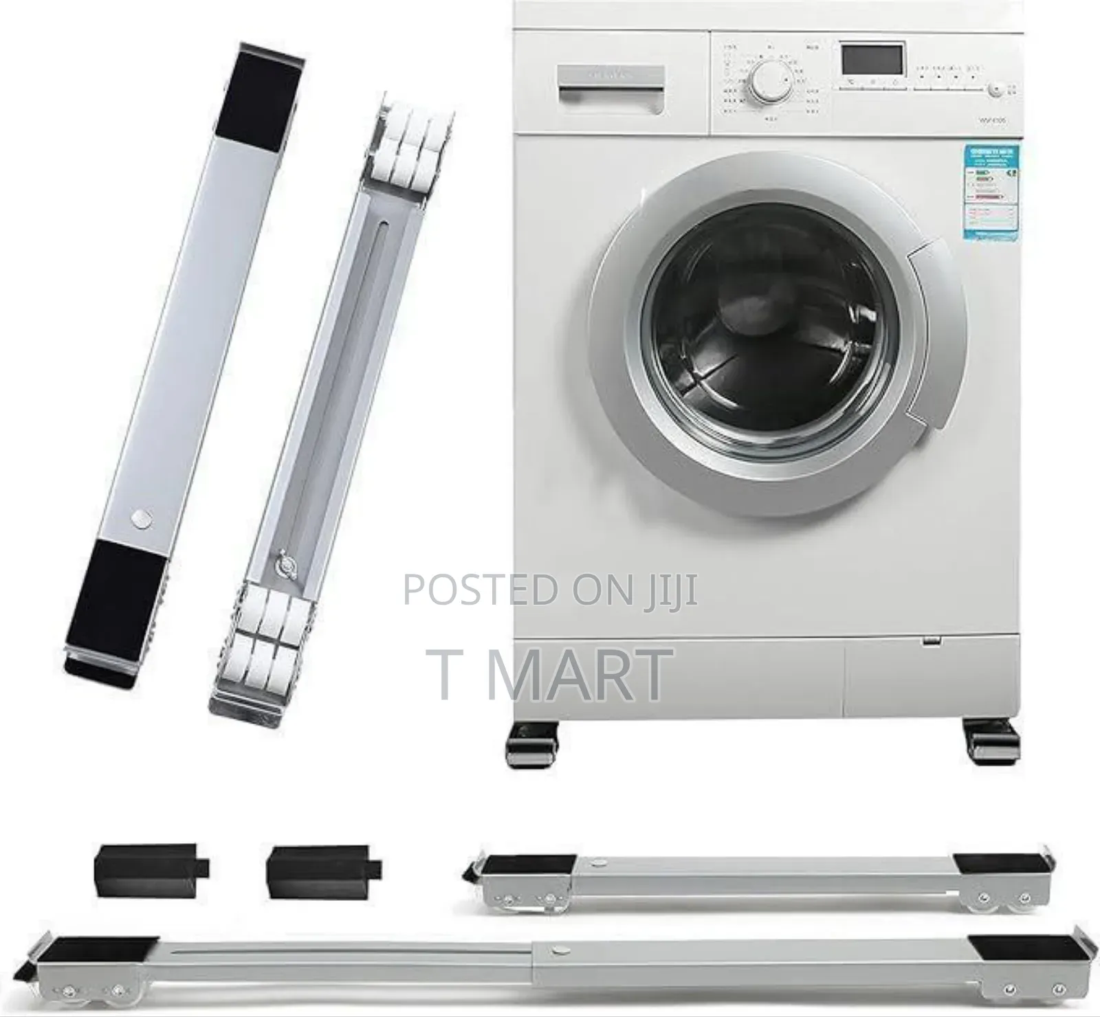 Adjustable Moving Roller Wheels Stand With Brake.