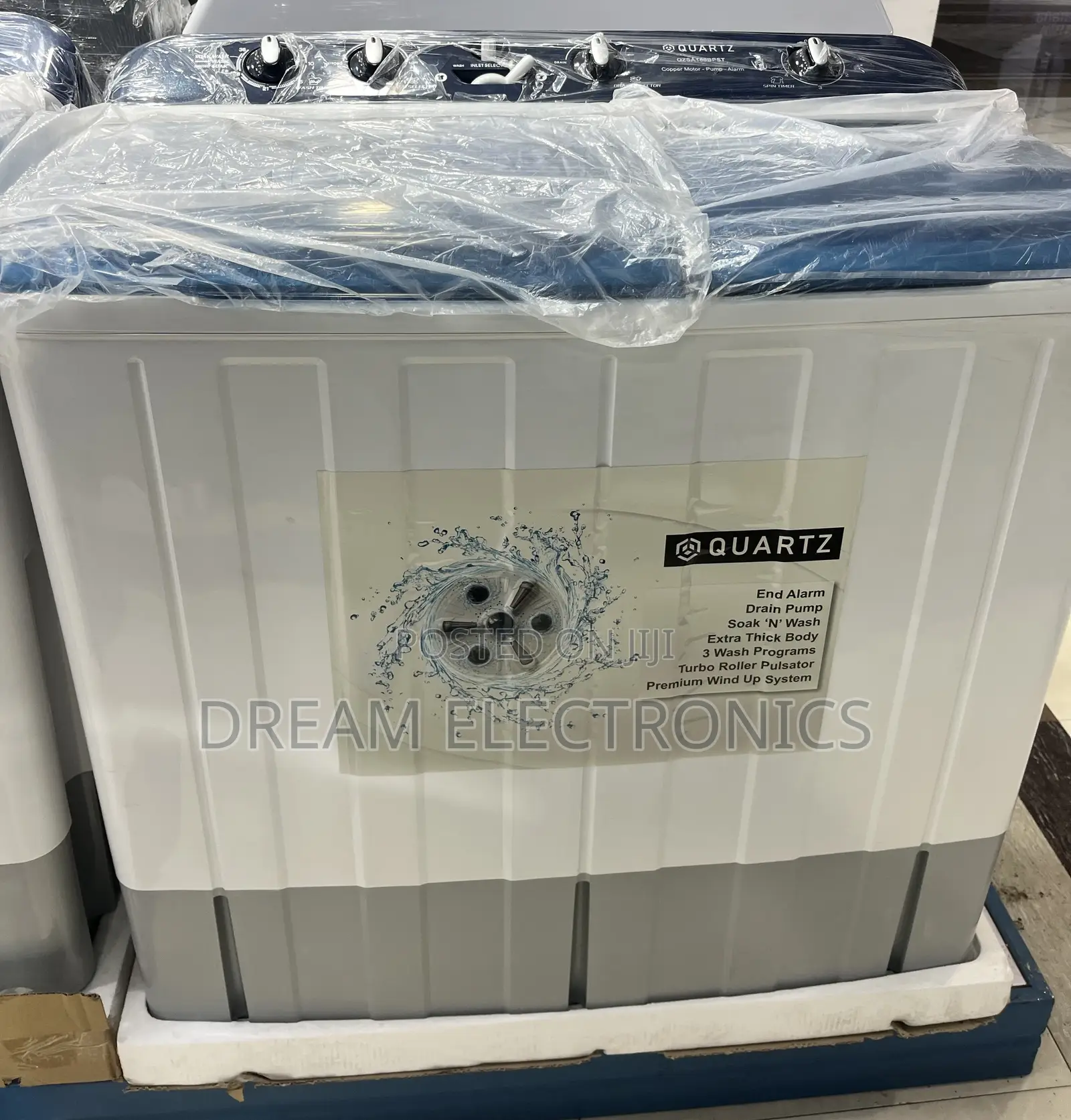 Quartz 16kg Semi Automatic Washing Machine