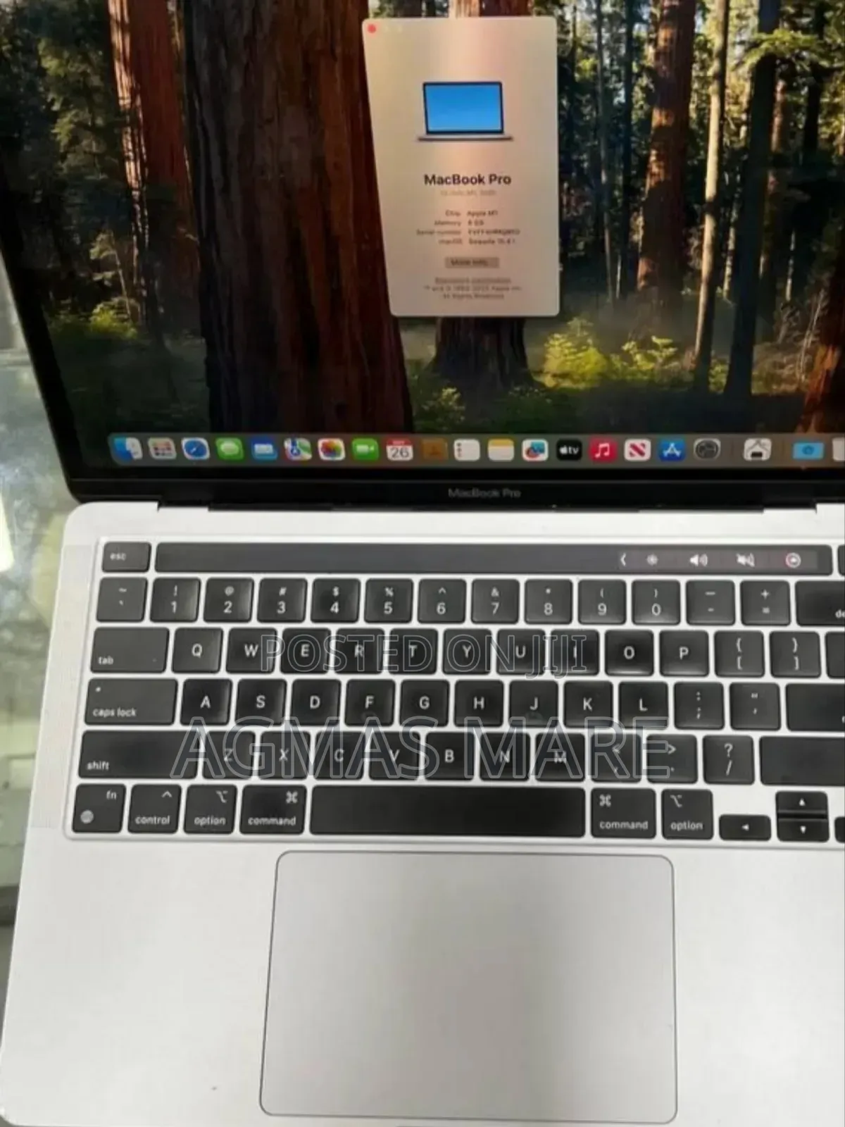 New Laptop Apple MacBook Pro 2020 M1 8GB Apple M1 SSD 256GB