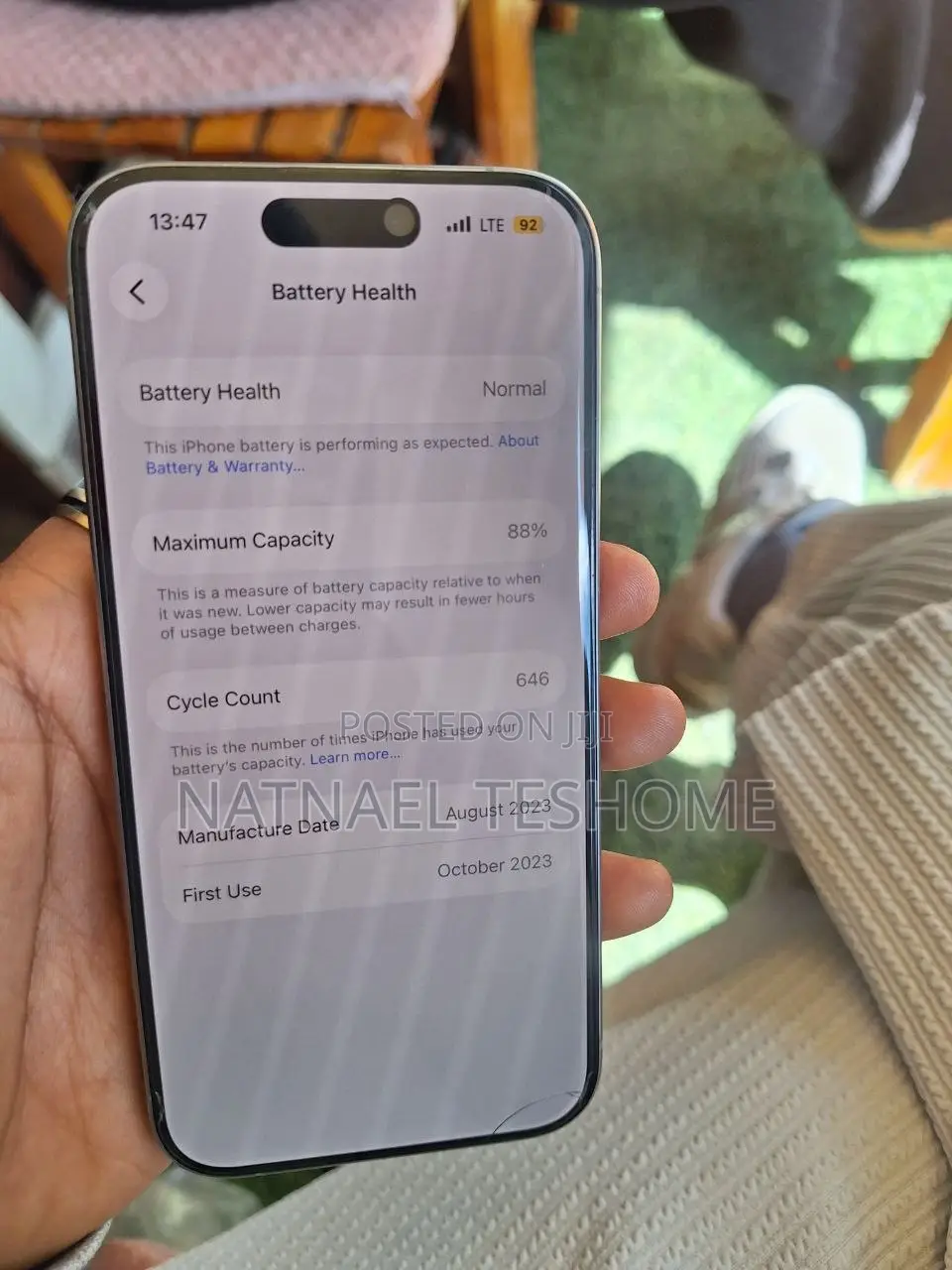 Apple iPhone 15 Pro 256 GB Silver