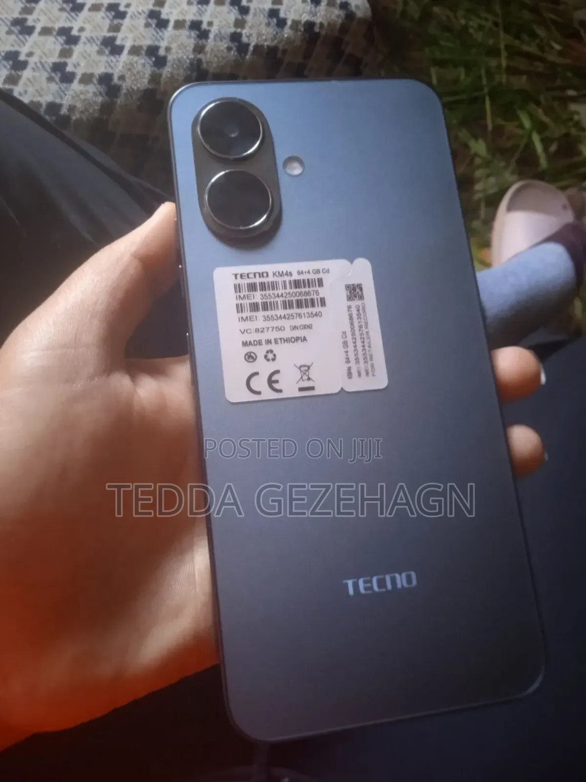 Tecno Pop 10 64 GB Black