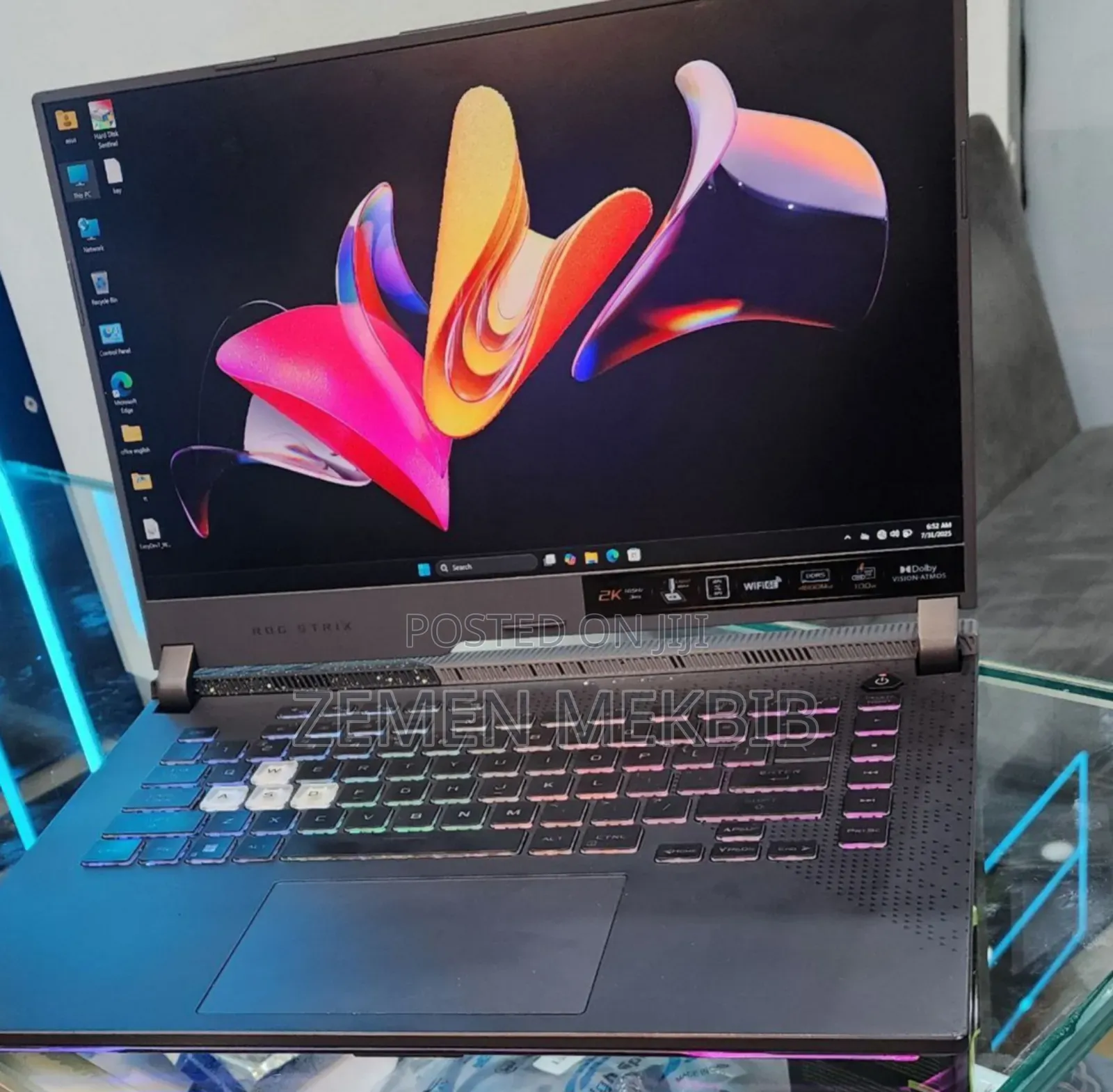 New Laptop Asus ROG Strix G15 16GB AMD Ryzen 7 SSD 512GB