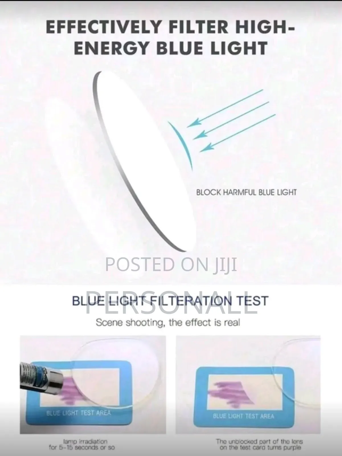 Eye Glass Blue Light Cut