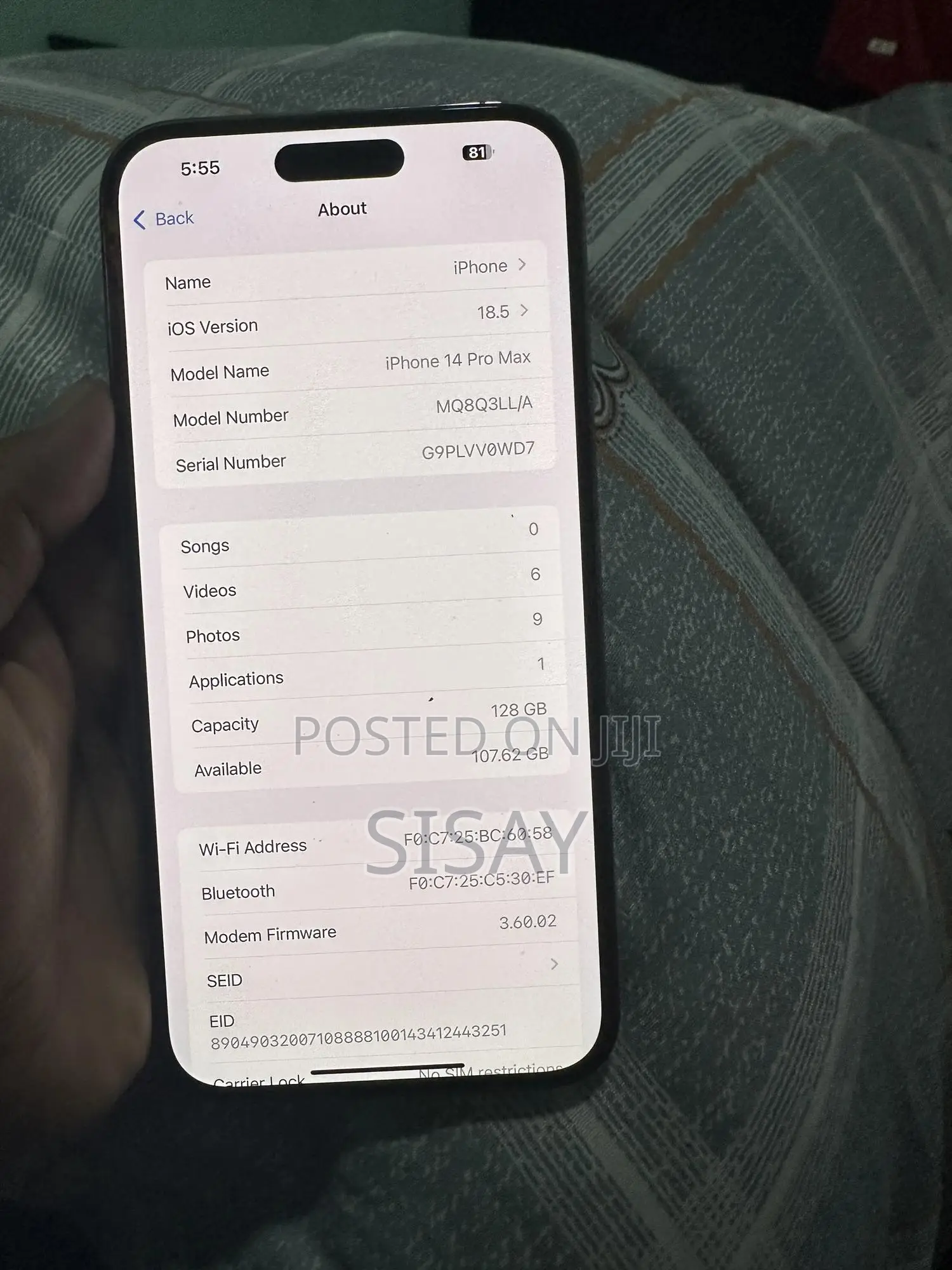 Apple iPhone 14 Pro Max 128 GB White