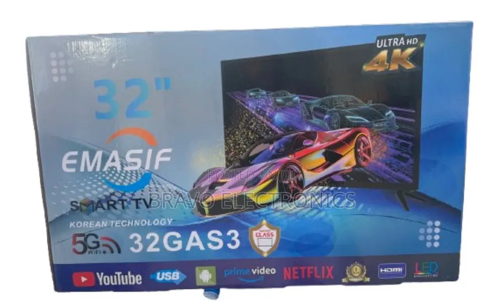 Emasif Tv 32” – Smart | 5g Wi-Fi Fast Streaming!