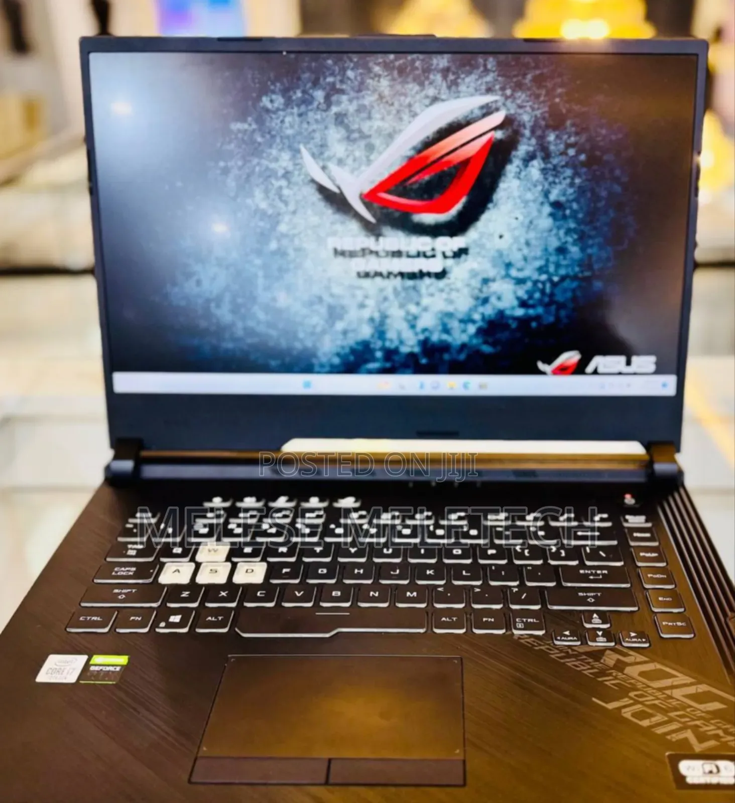 New Laptop Asus ROG Strix G16 G614 16GB Intel Core I7 SSD 512GB