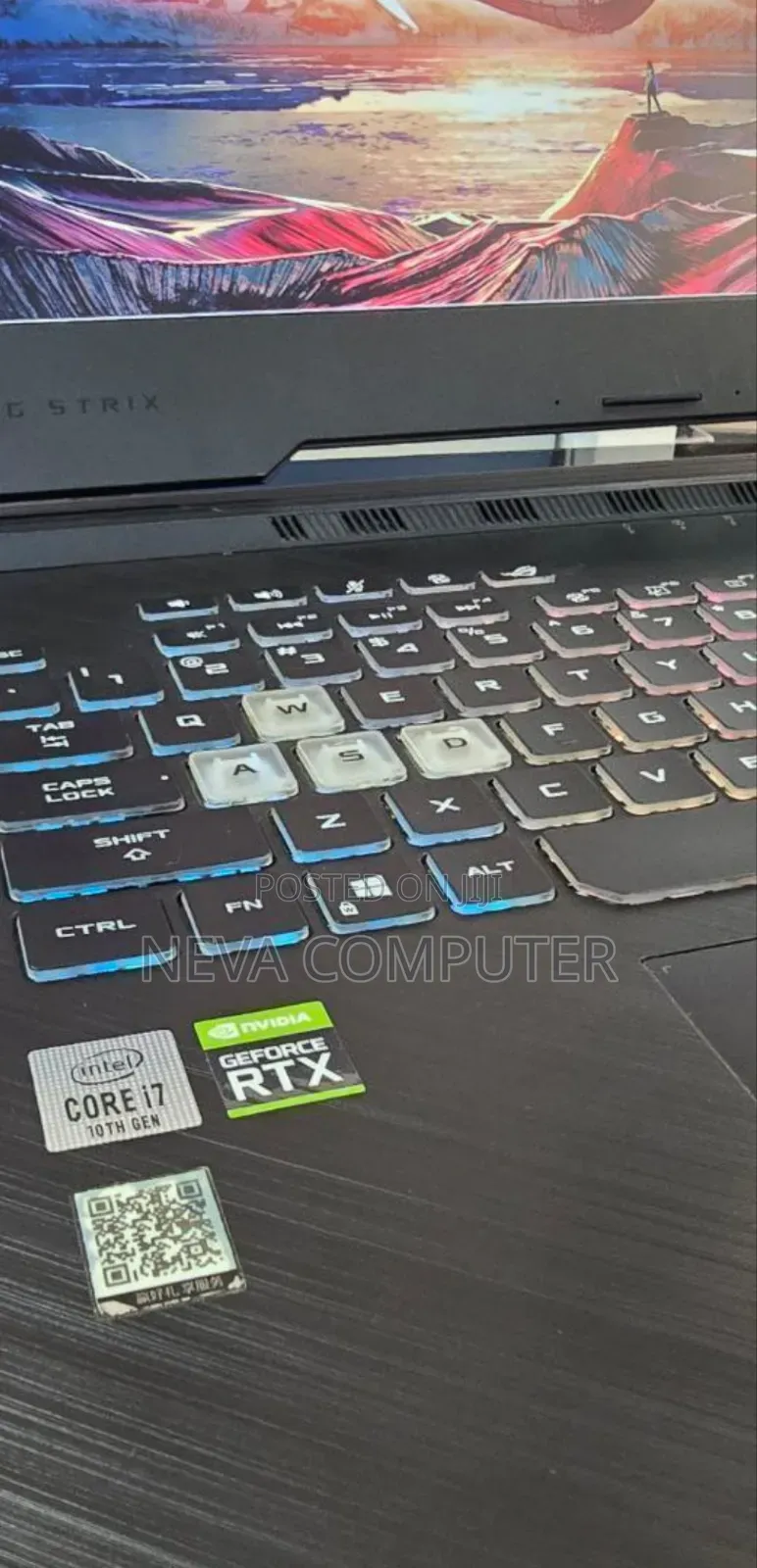 New Laptop Asus ROG Strix G15 16GB Intel Core I7 SSD 1T