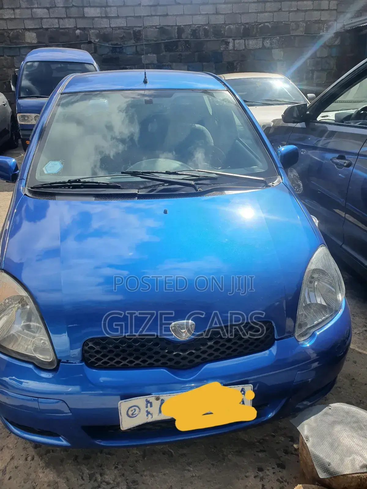 Toyota Vitz 2002 Blue
