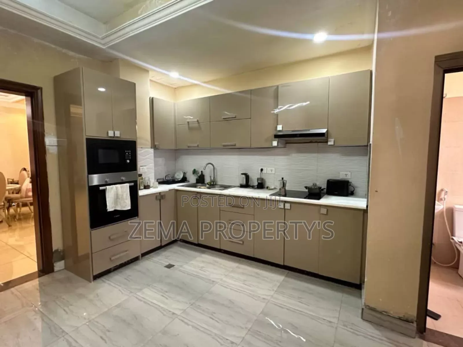Furnished 3bdrm Apartment in Bole for rent