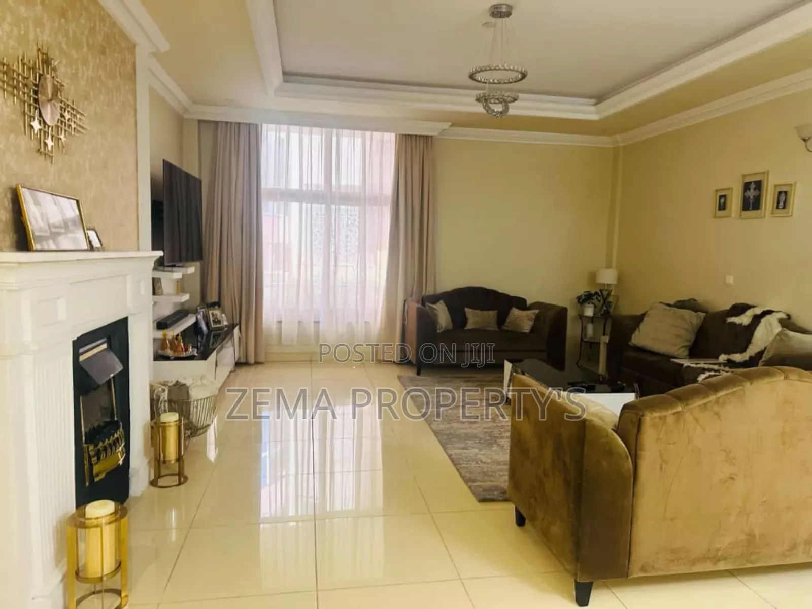 Furnished 3bdrm Apartment in Bole for rent