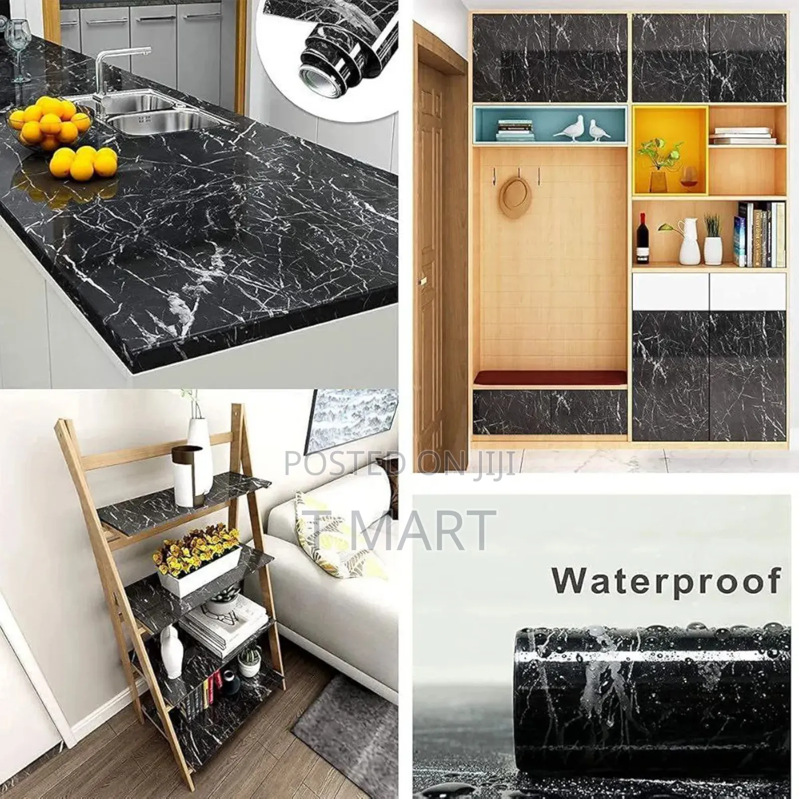 Marble Pattern Self Adhesive Wall Sticker