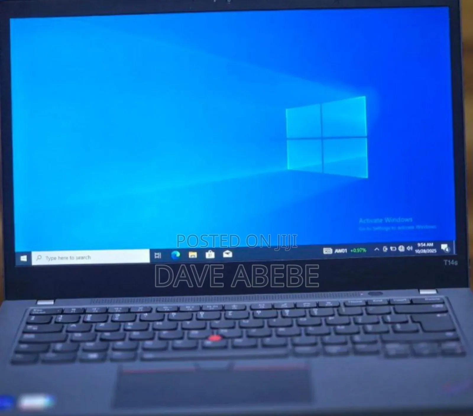 New Laptop Lenovo ThinkPad T14s G4 16GB Intel Core I5 SSD 256GB