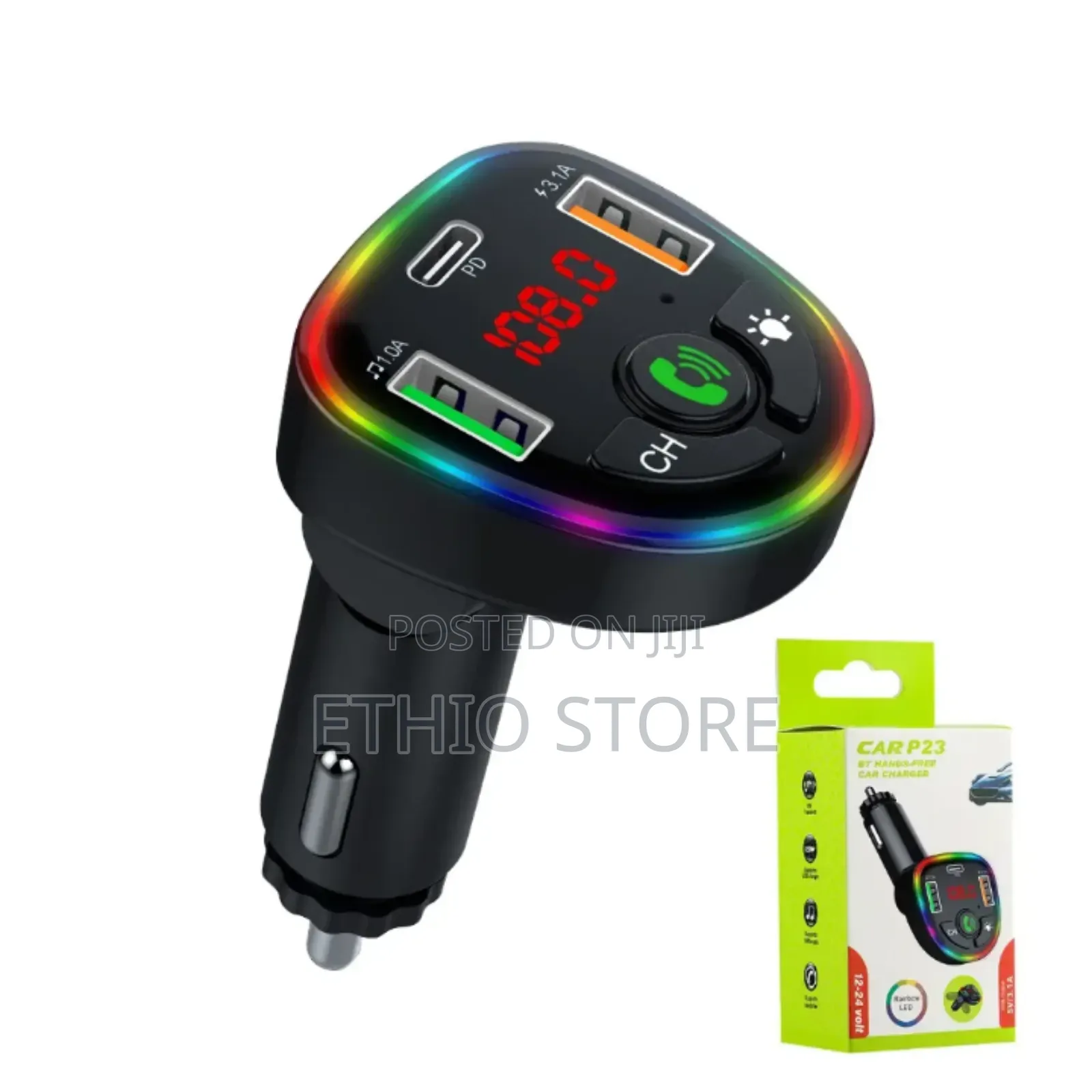 3in1 Car Charger And Mp3 Player