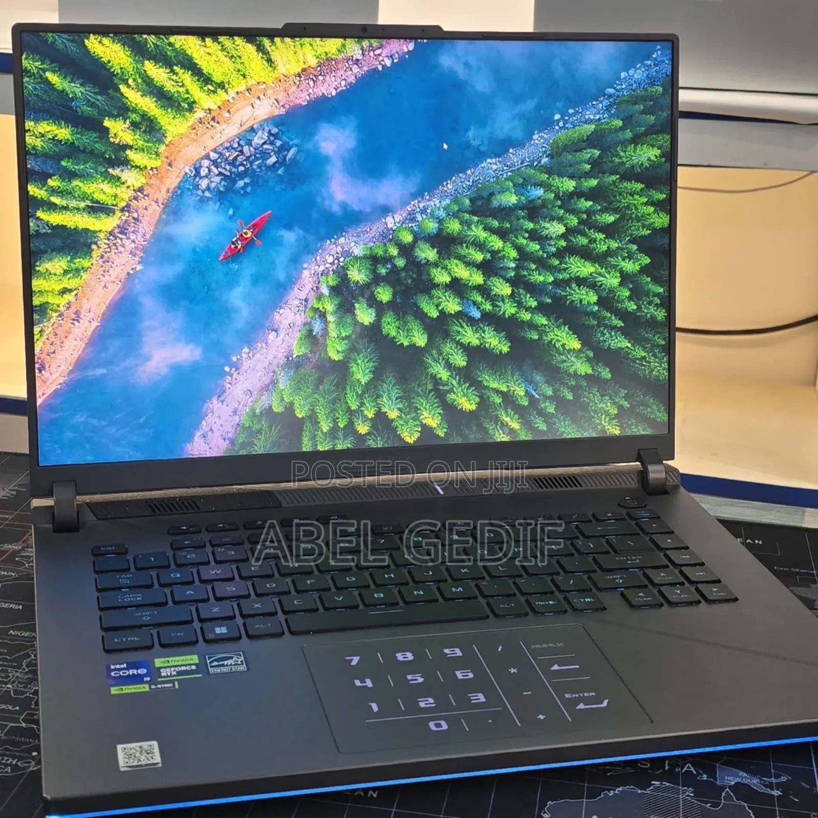 New Laptop Asus ROG Strix G16 G614 16GB Intel Core I9 SSD 1T