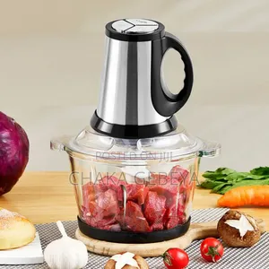 Grind Meat, Berbere, Garlic! 3-in-1 Electric Grinder With Egg Whisk