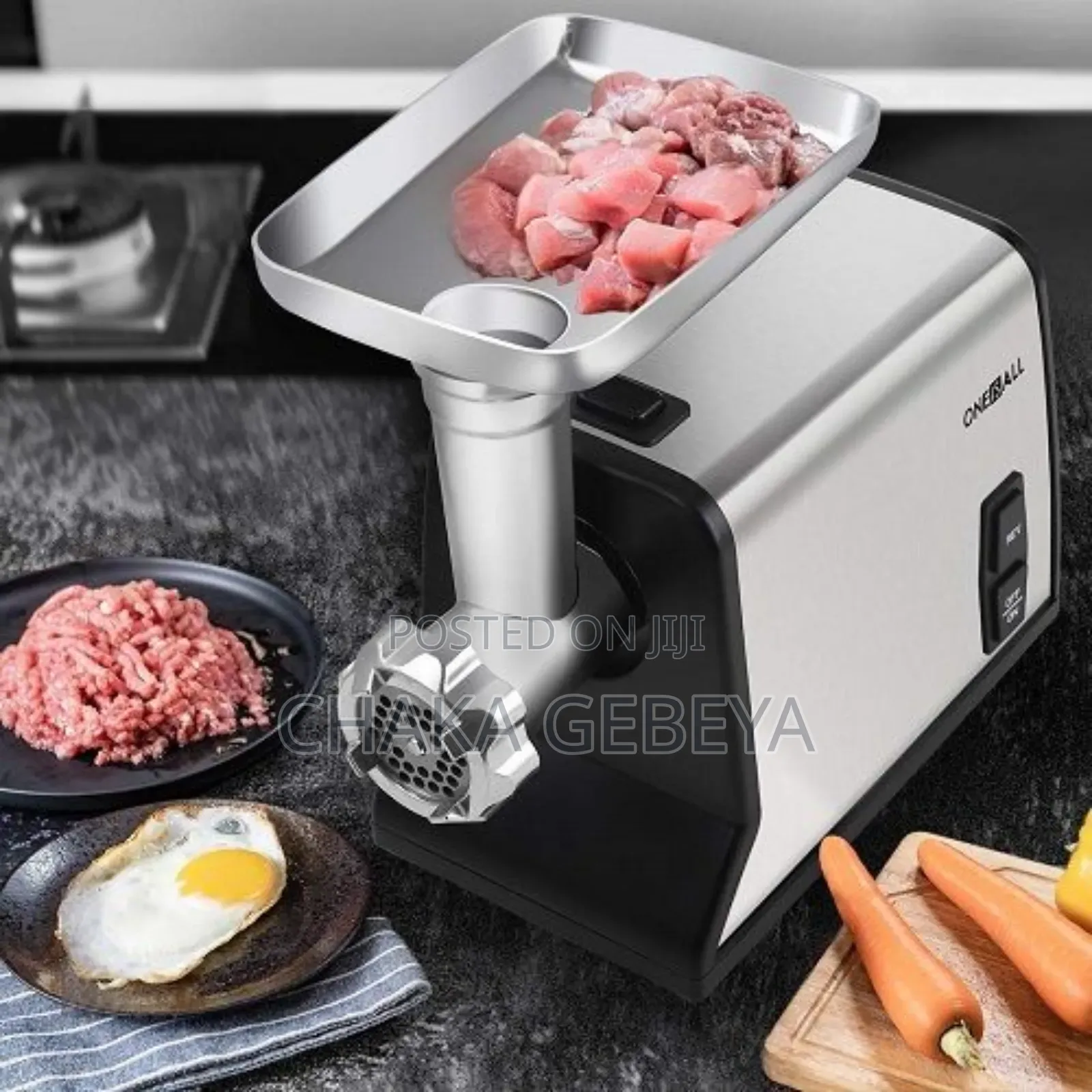 Wining Star 450w Meat Grinder -Original,3 Blades,Stainless Steel Motor
