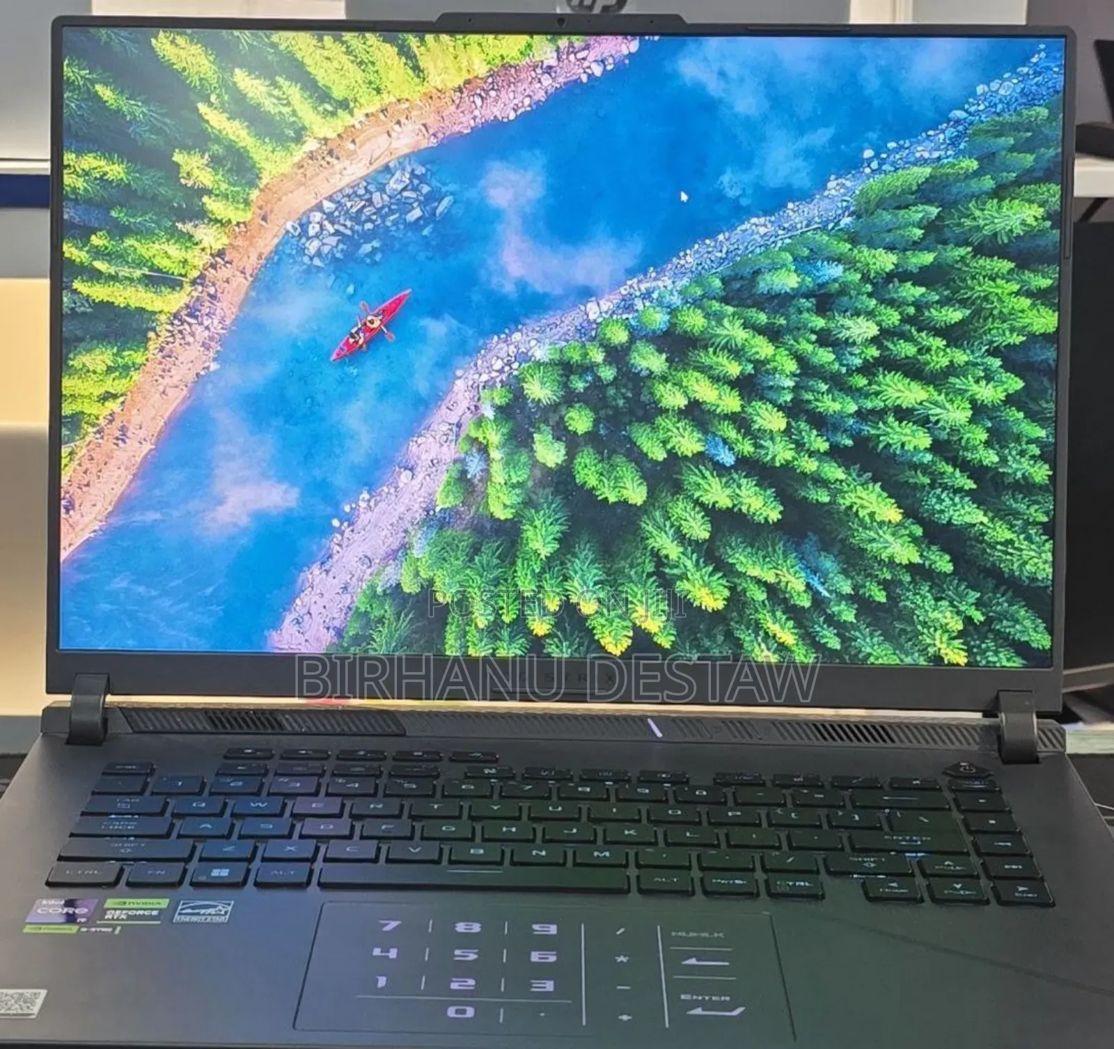 New Laptop Asus ROG Strix G15 16GB Intel Core I9 SSD 1T