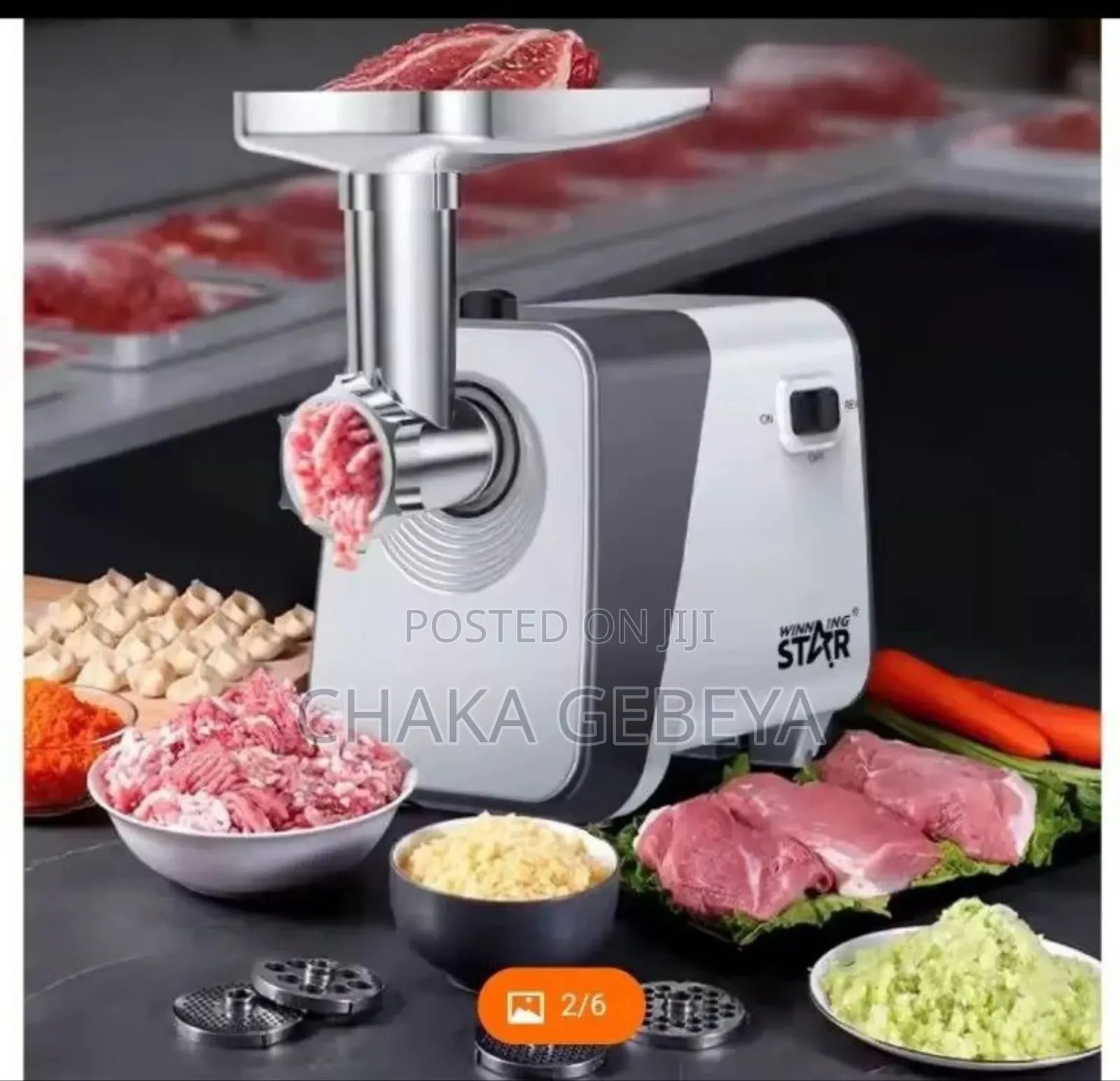 Heavy-Duty Home Meat Grinder - Powerful 450w Motor for Fresh Mince