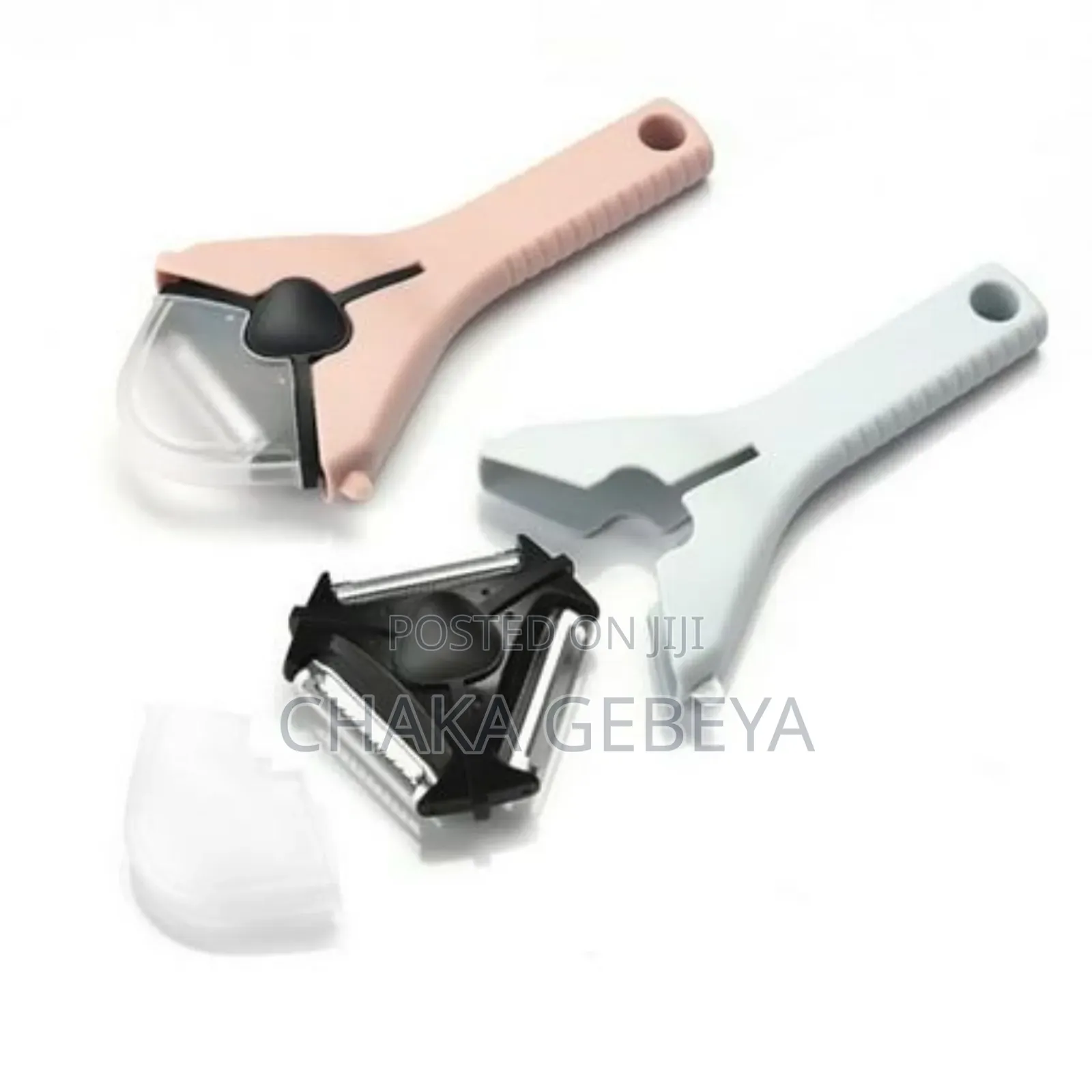 Manual Vegetable Slicer Dicer-3 Interchangeable Blades for All Veggies