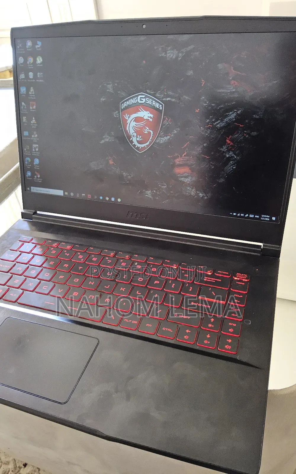 Laptop MSI GF65 Thin 10UE 16GB Intel Core I7 HDD+SSD 500GB