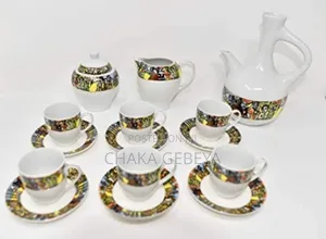 Elegant Ceramic Serving Set-Perfect for Coffee Ceremony Family Meals