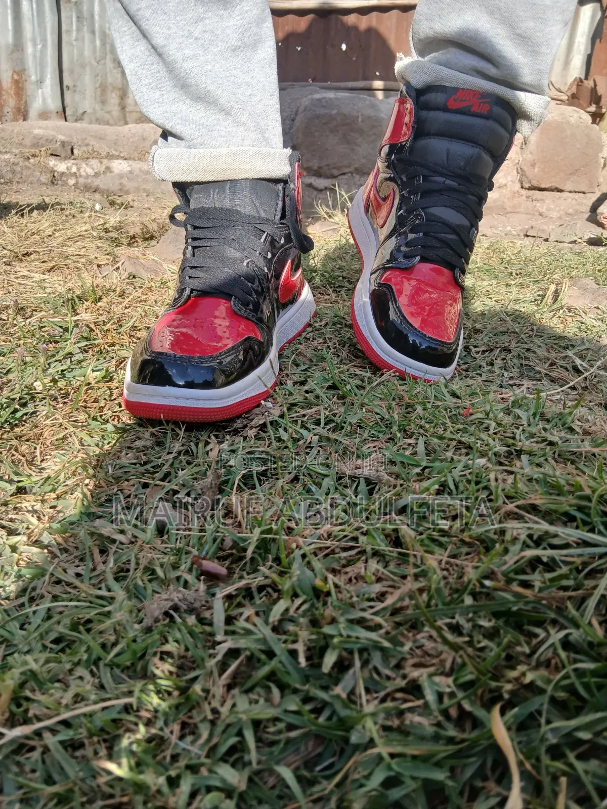 Jordan 1 ጫማ