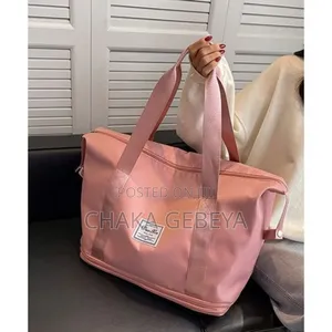 Multi-Purpose Travel Bag With Many Pockets - For Gym, Diaper Bag,