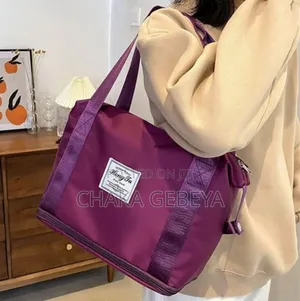 Multi-Purpose Travel Bag With Many Pockets - For Gym, Diaper Bag,