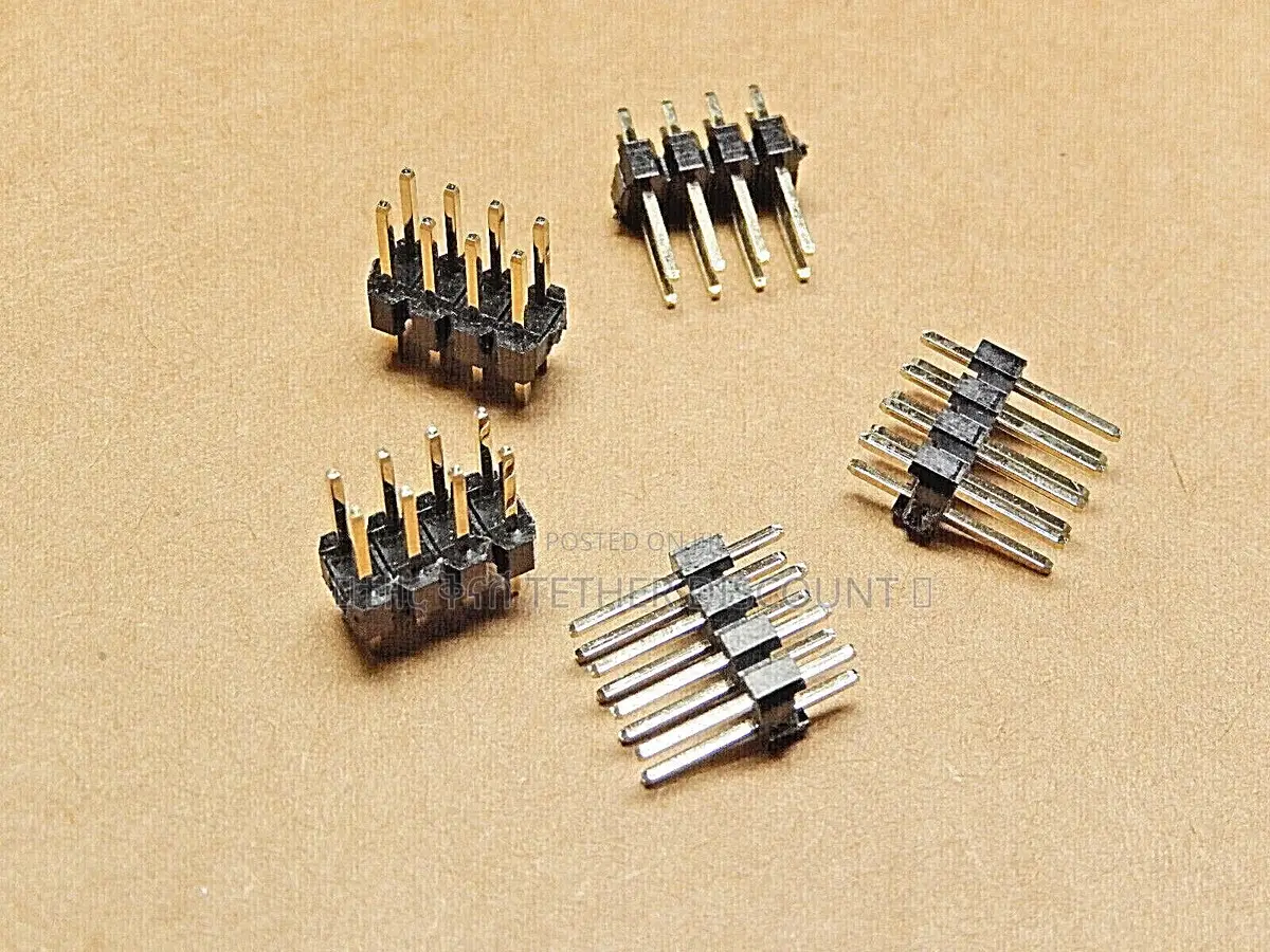 Hole Header 2.5mm 8p 6mm-40%c+ 105%C 3mm 2.54mm 2black Brass